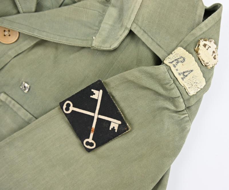 British WW2 JG RA 2nd Div Tunic