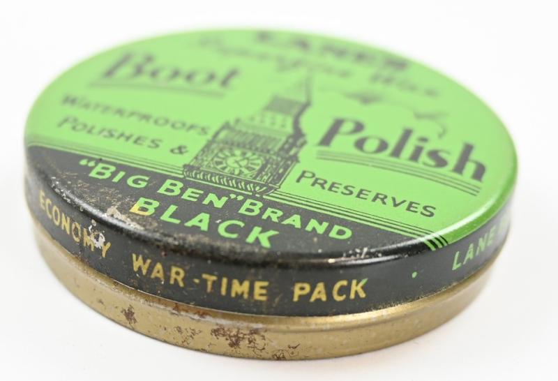 British WW2 Boot Polish Tin Can
