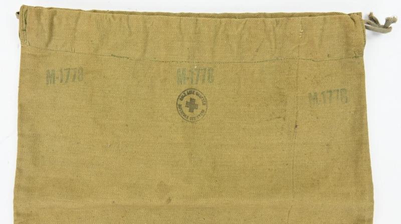 US WW2 Red Cross Ditty Bag