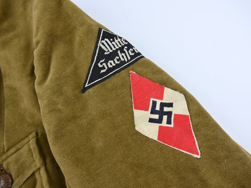 German BDM Kletterweste 'Mitte Sachsen'