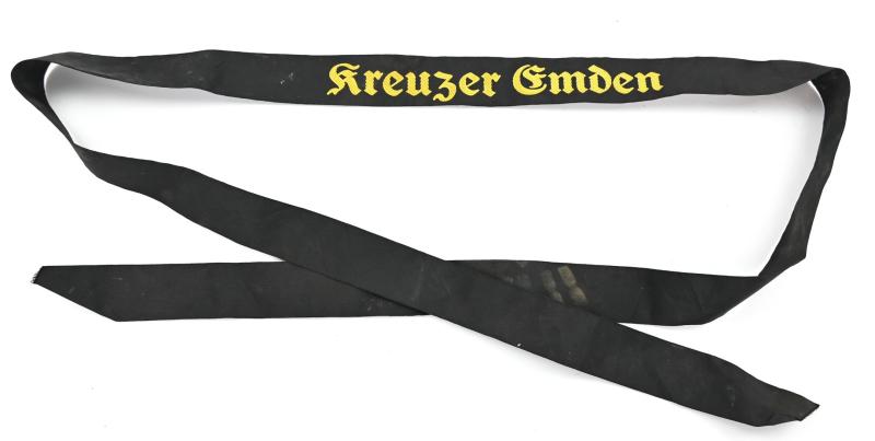 German KM Cap-Tally 'Kreuzer Emden'