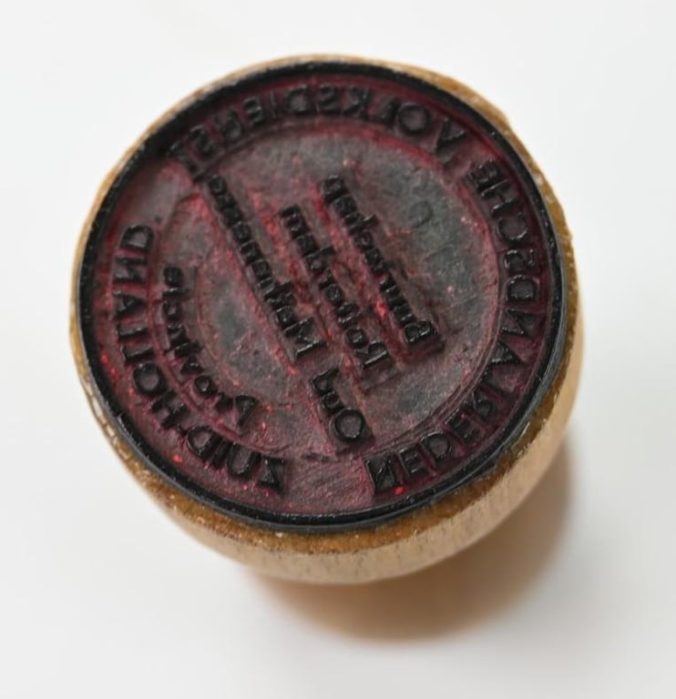 Dutch NVD Stamp 'Rotterdam'