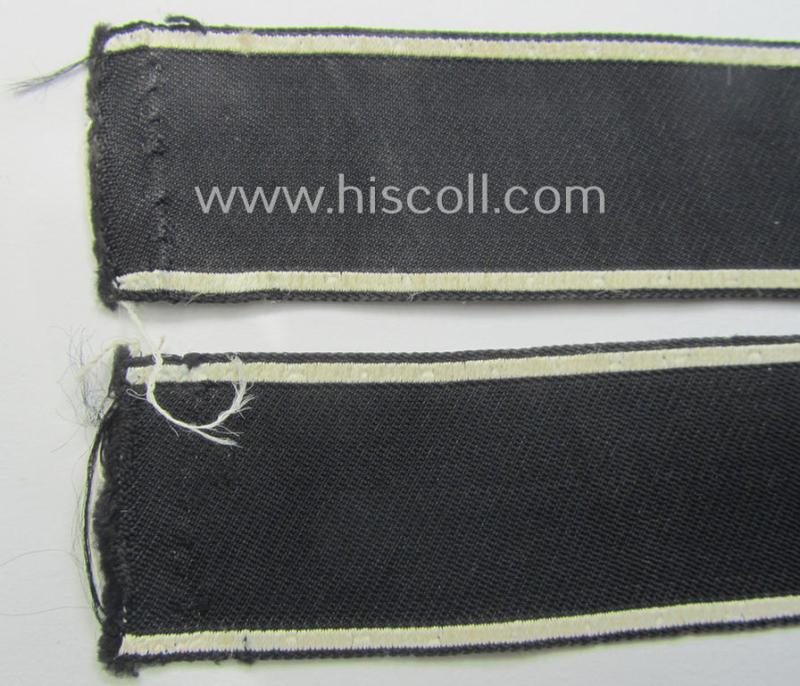 WH (Heeres) female-related cuff-title (ie. 'Ärmelstreifen'): 'Stab HSNH' (ie. being the: 'Stab des Heeres Schule für Nachrichtenhelferinnen des Heeres')