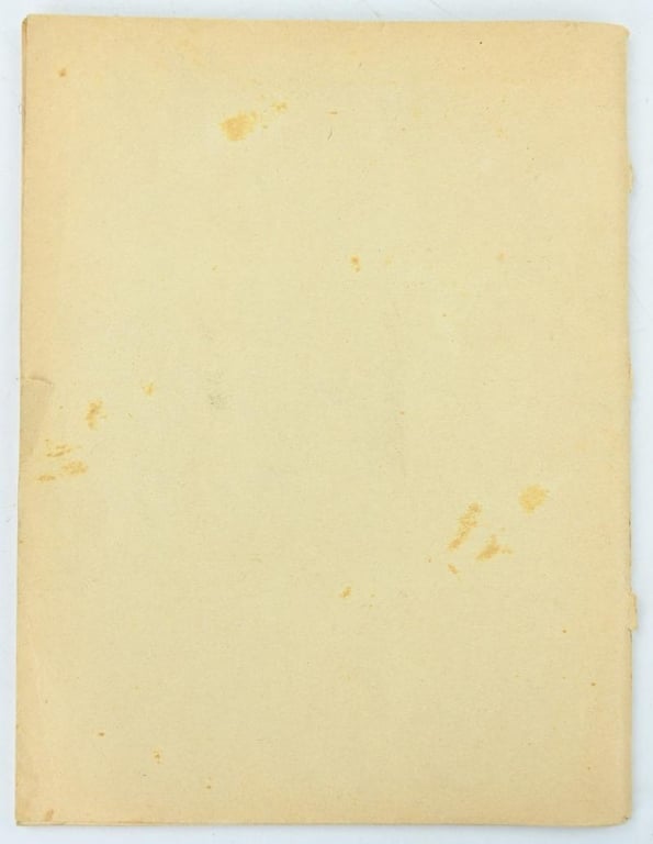 Dutch WW2 Collaboration Booklet 'Why war with Stalin?'