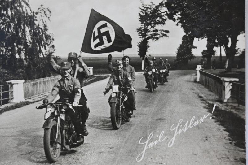 German NSKK Picture / Postcard