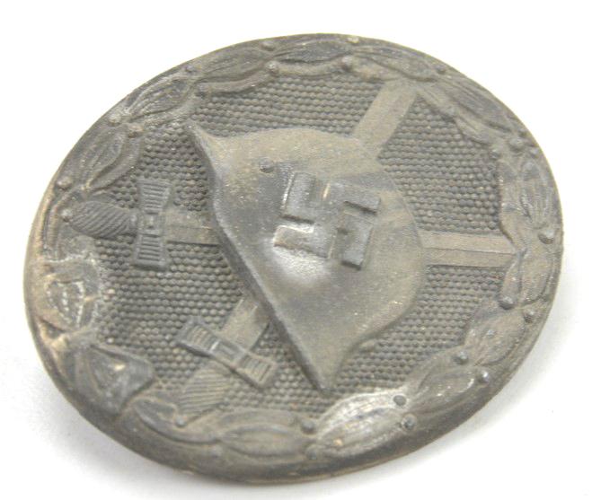 German WH Wound Badge in Silver '65'