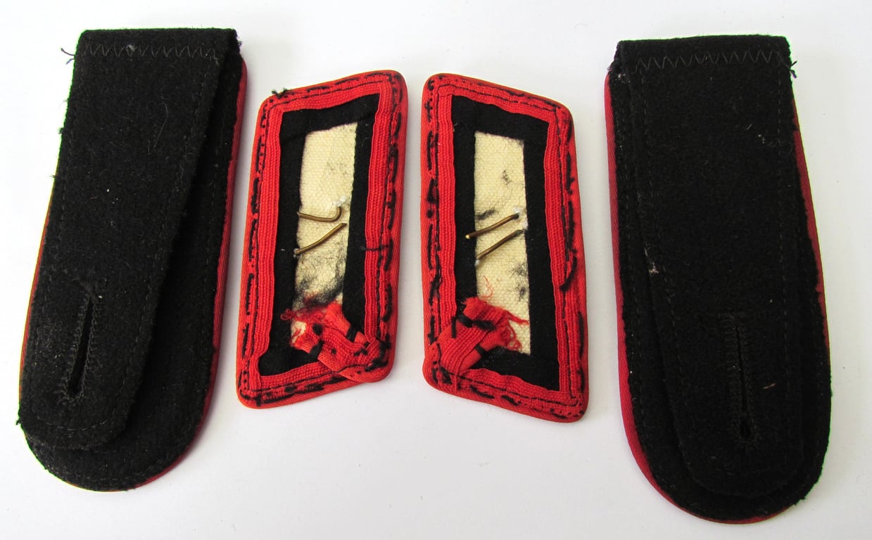 Rare Wehrmacht Heer Panzer-Artillerie Oberfeldwebel Insignia Set