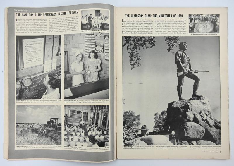 US WW2 Life Magazine August 1940