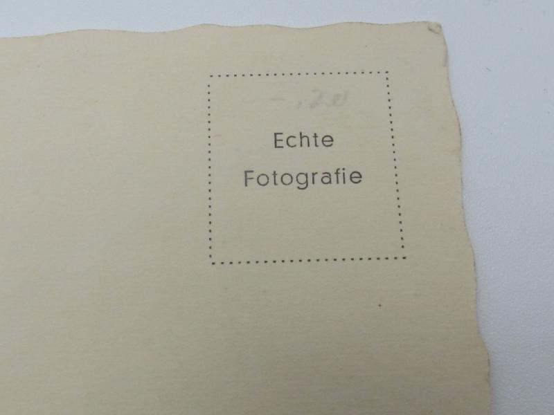 Postcard :  Adolf with entourage