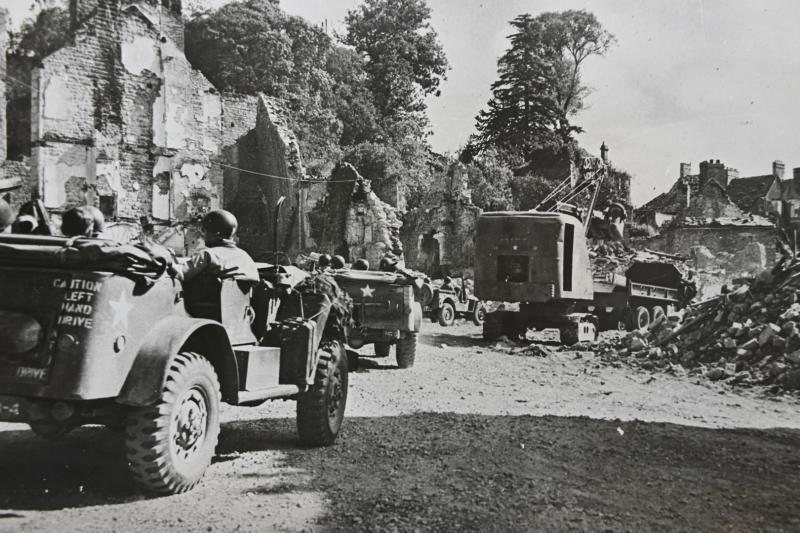 US WW2 Press Photo 'Normandy Campaign'