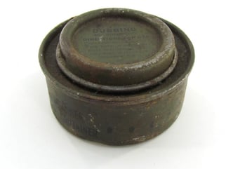 US WWII Shoe Dubbing Tin Can