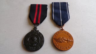 Finnish WWII Medal Pair