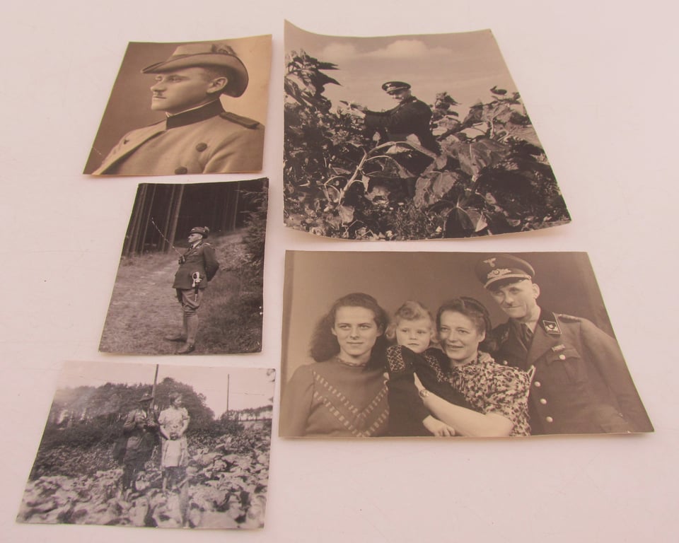 German Forestry Official – Personal Photograph Grouping
