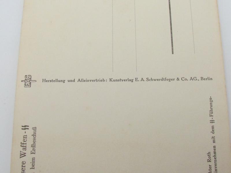 Postcard : Unsere Waffen-SS