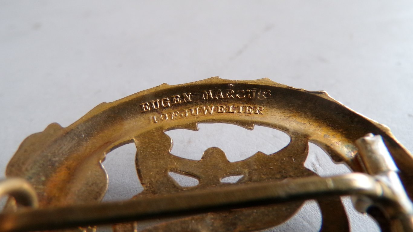 Deutsches Turn u Sportabz. 1919-1934 DRA in Gold