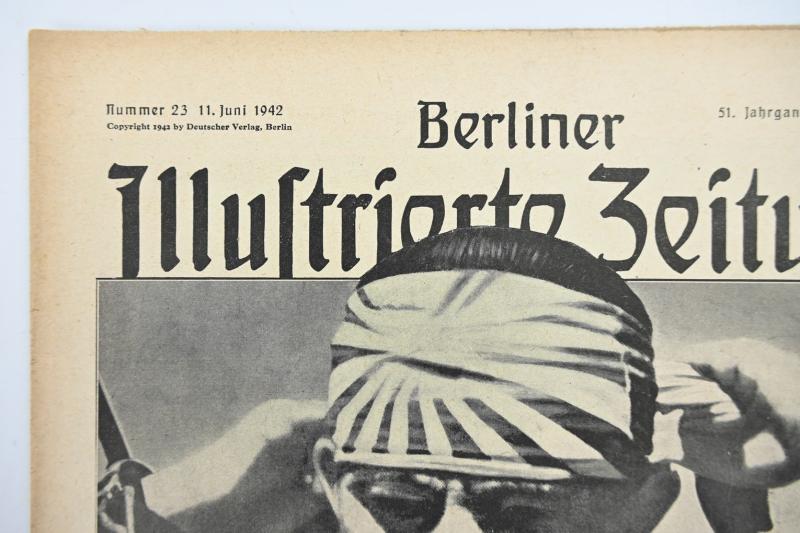 German Berliner Illustrierte Zeitung Newspaper Juni 1942