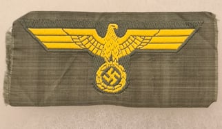 Kreigsmarine Coastal Artillery Uncut Cap Badge