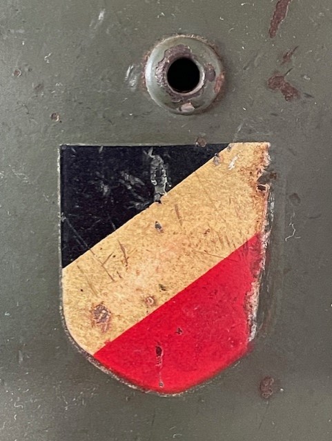WWII GERMAN M35 DOUBLE DECAL COMBAT STEEL HELMET