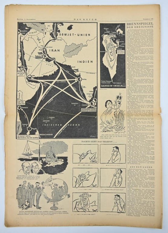 German Newspaper “Das Reich” November 1942