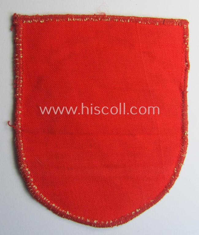 D.A.F.- (ie. 'Deutsches Arbeitsfront') specialist-armbadge (ie. 'Tätigkeitsabzeichen') as executed in neat 'BeVo'-weave pattern as was intended for a: 'D.A.F.-Übungswart'