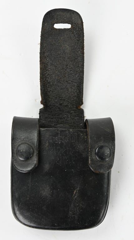 German WH Compass protective leather cover
