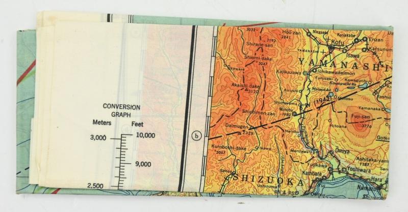 USAAF WW2 Escape Map 'Tokyo/Osaka'