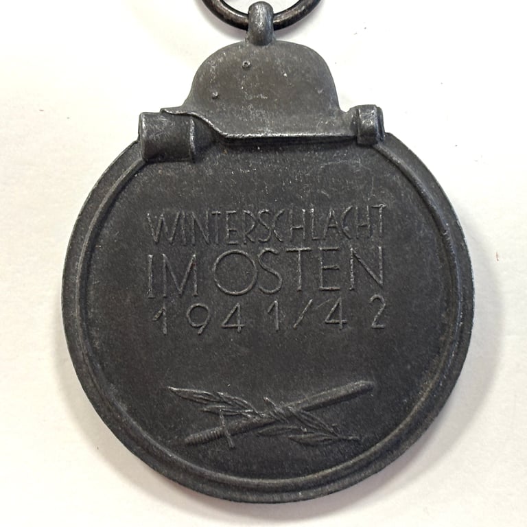 Eastern Front Medal & Ribbon "Unreadable Marked"