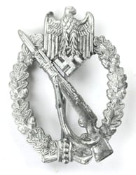 German Infantry Assault Badge in Silver