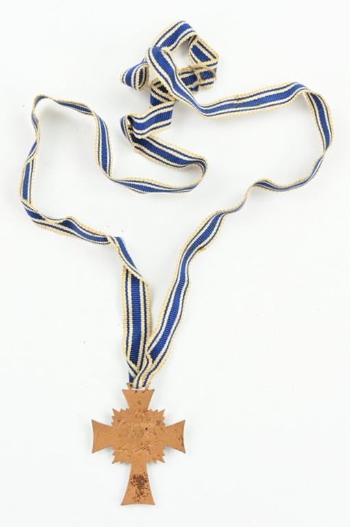 German Mother's Cross in Bronze