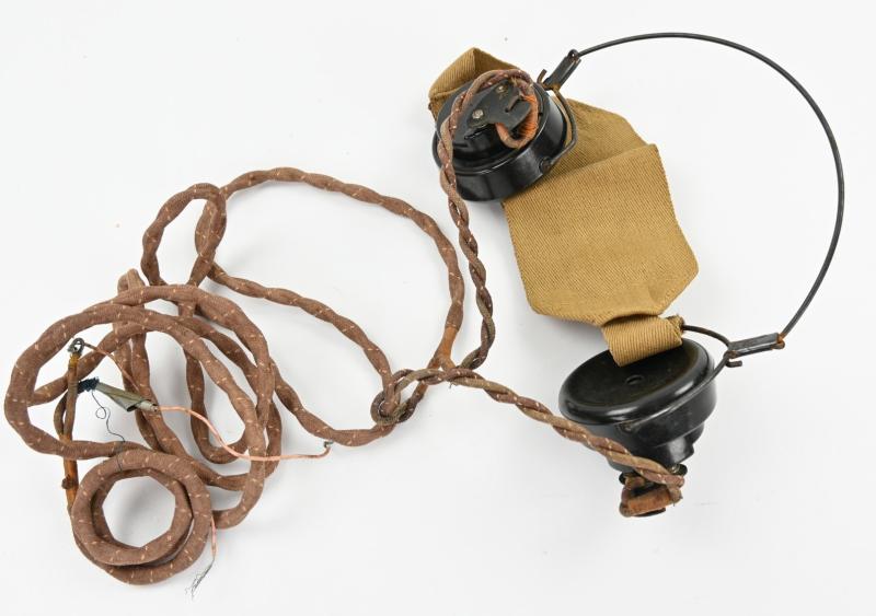 British WW2 DLR Headphone Set