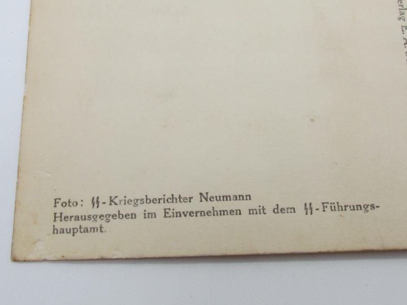 Postcard : Unsere Waffen-SS