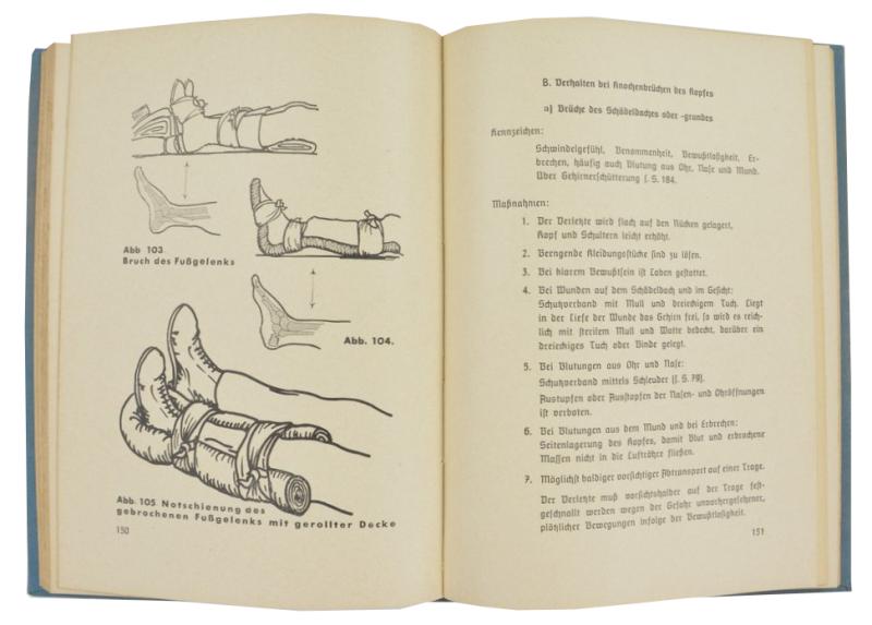German DRK Medical First Aid Book