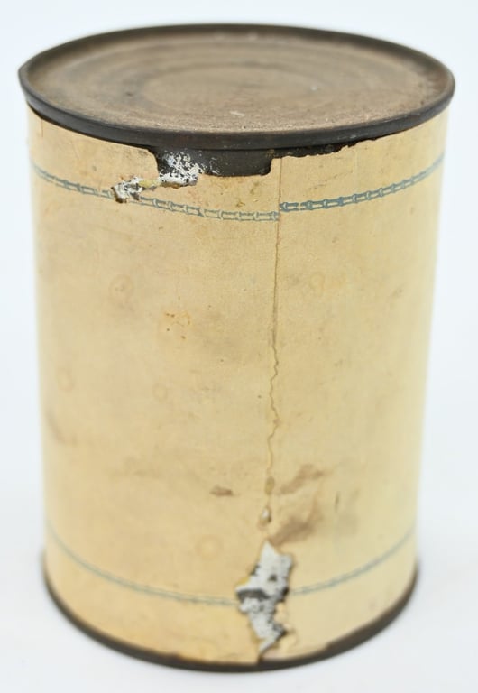 US WW2 Period Tin Can of Grease