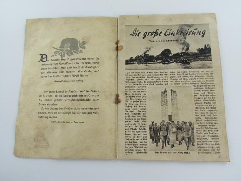 German Magazine 'Stürm vor Englands Toren'