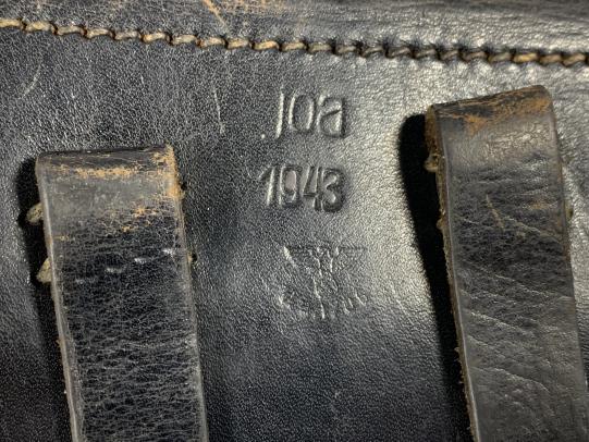 WH (Heer)/Waffen-SS Leather P38 Holster -1943-