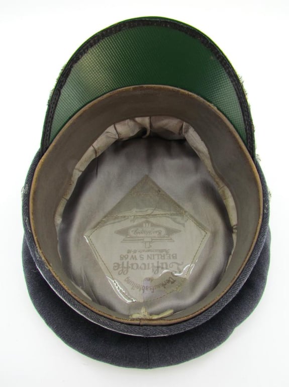 Luftwaffe officer visor cap ‘Schirmmütze’ by Erstklassig