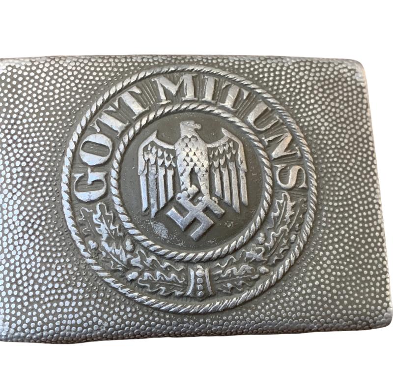 WH (Heer) Aluminium Belt Buckle -1937-