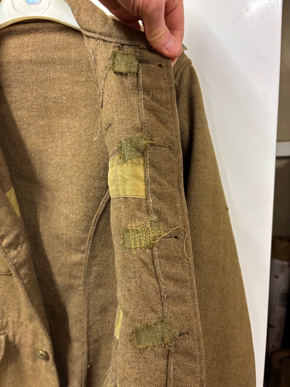 Canadian Made 1902 Pattern Jacket Dated 1918