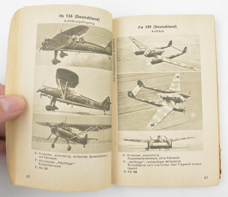 German LW Airplane Identification Booklet