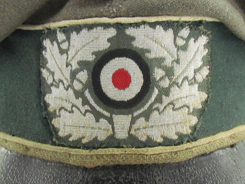 Wehrmacht (Heer) Infantry Officer 'Crusher' Visor Cap