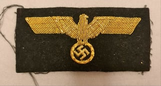 Kreigsmarine Officers Bullion Eagle - uncut