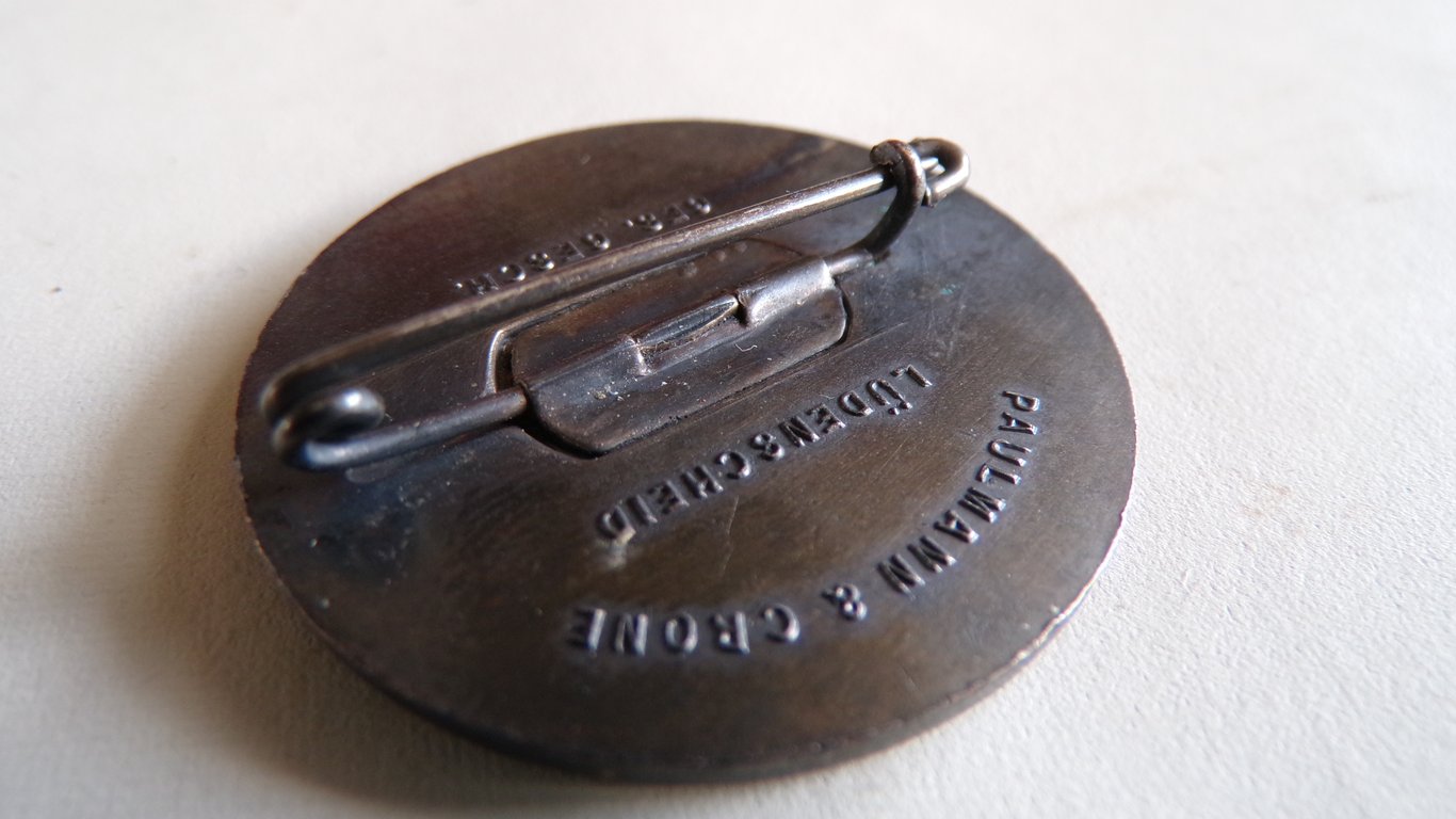 Gau Süd-Hannover Braunschweig Badge - Paulmann & Crone