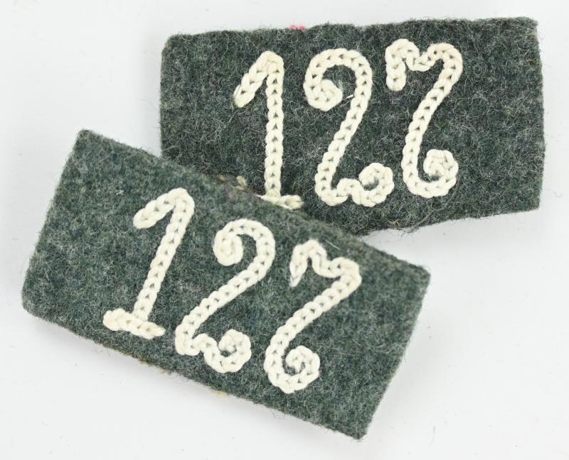 German WH Shoulderboard Slip-ons 'I.R.127'