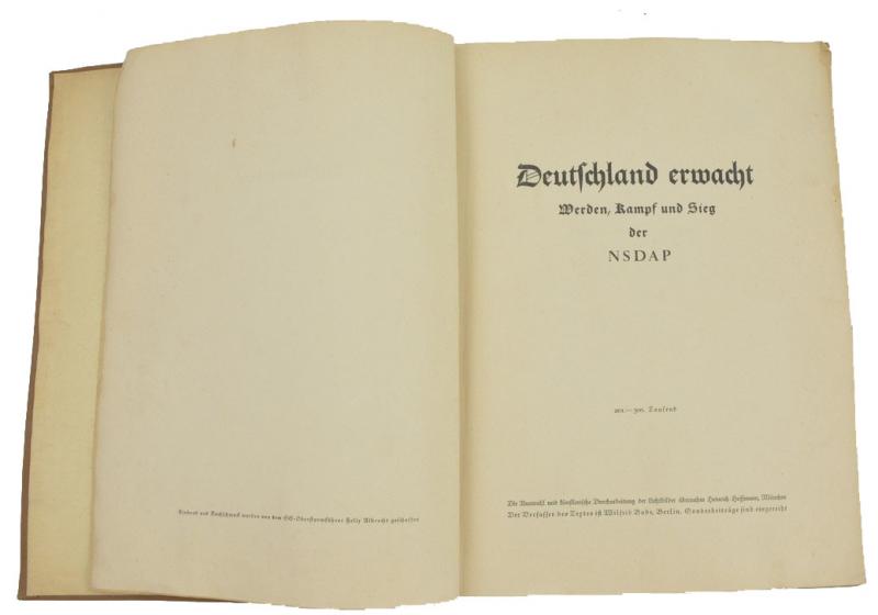 German Cigaretalbum 'Deutschland Erwache'
