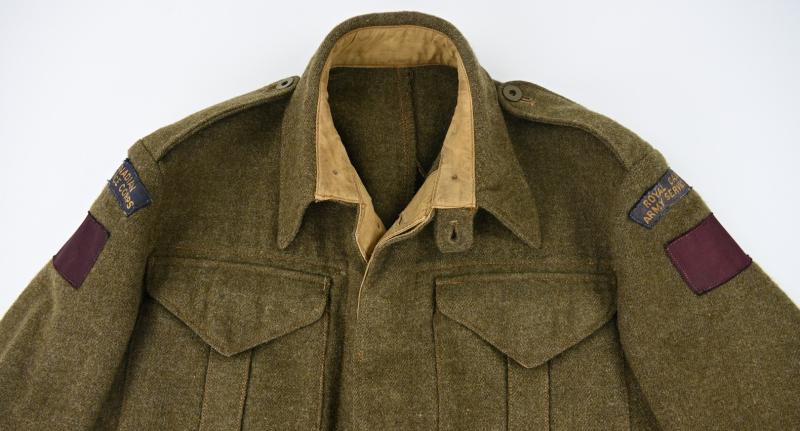 Canadian WW2 Named RCASC Battledress 1944