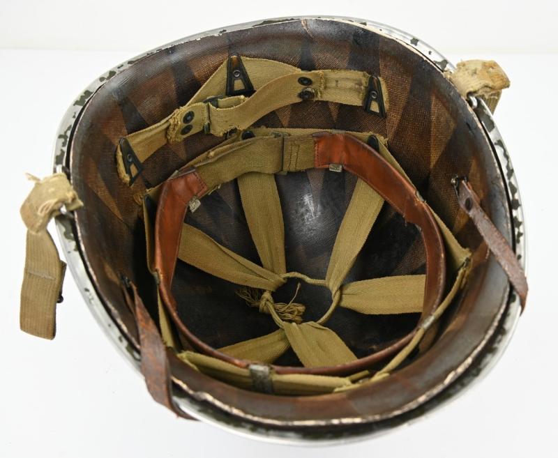 US WW2 101st Airborne Dvision 327th Glider Infantry Regiment Helmet