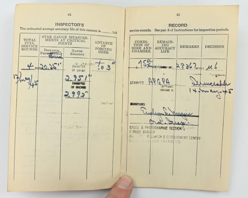 US M6 Anti Tank Gun Booklet