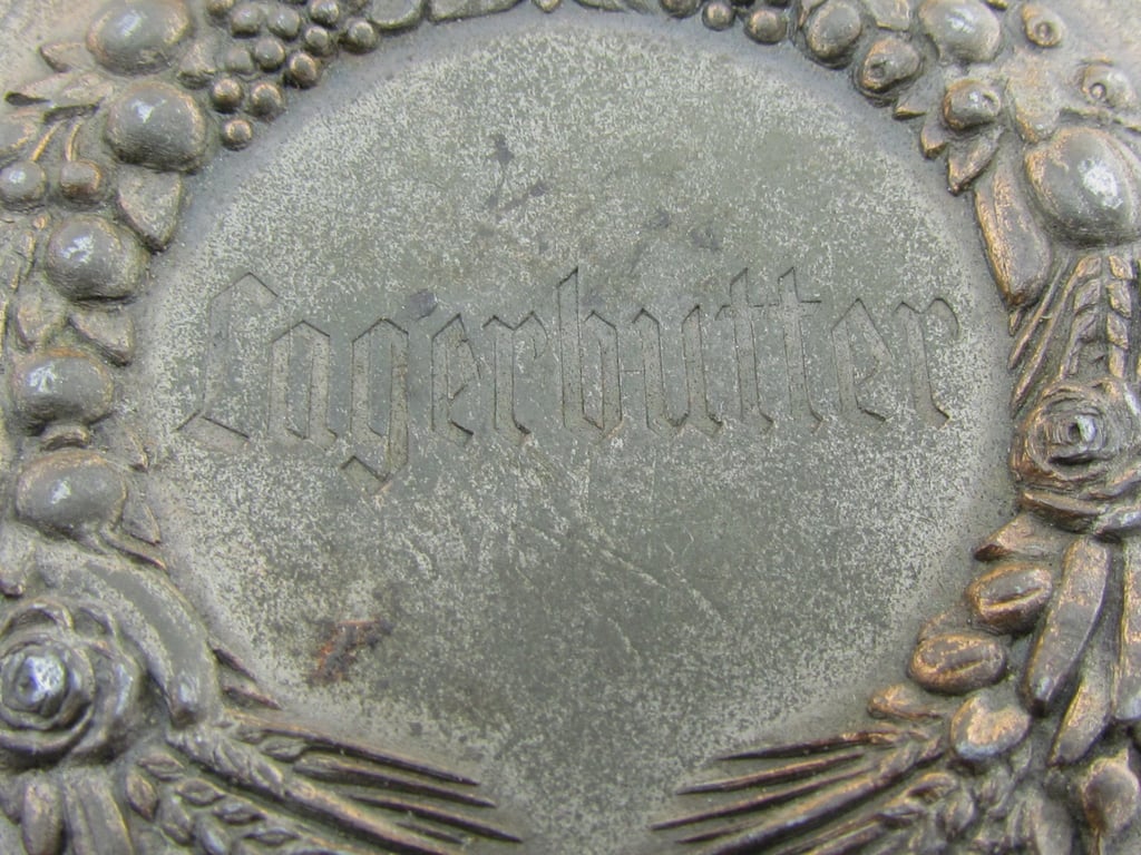 Blut und Boden 1938 Lagerbutter (60mm)