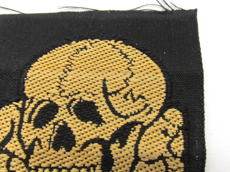 Waffen-SS ‘BeVo’ tropical cap skull ‘Totenkopf’