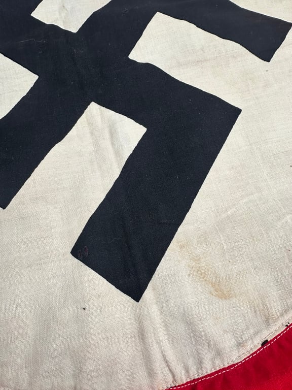 NSDAP double sided house banner 133 x 80 cm